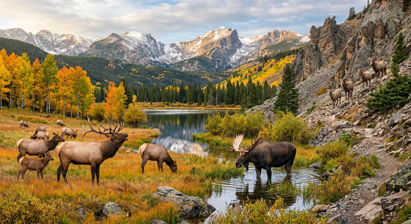Colorado Wildlife, Elk, Sheep and more