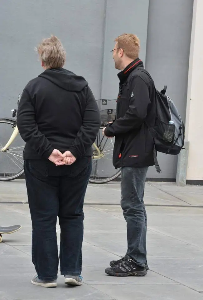 Mirakler pa gaden i vejle med tove