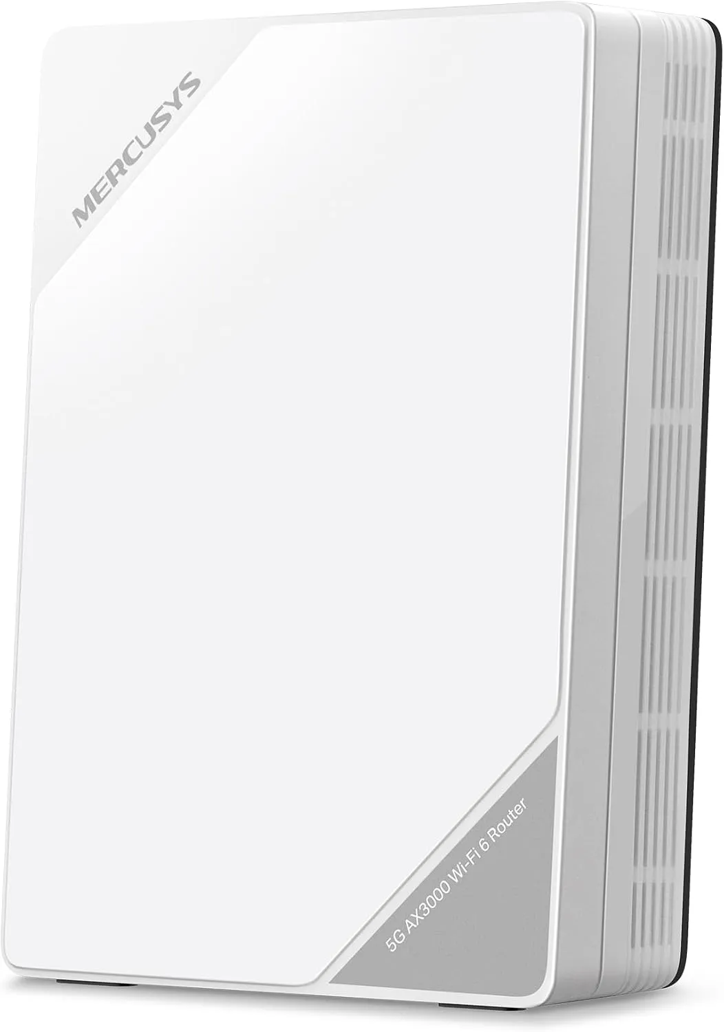 Mercusys MB520-5G LTE Router mit Nano SIM-Karte, 5G bis zu 4,67Gbps, Wi-Fi 6 AX3000 Dualband WLAN Router, 1 × 2,5G-Port + 1 × Gigabit-Port, Volte, Plug & Play, EasyMesh, VPN Server