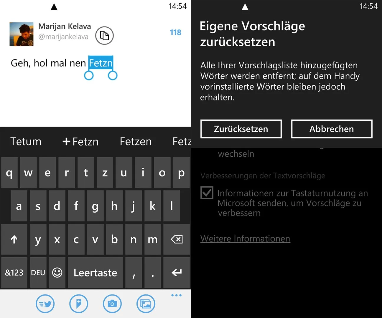 Windows-Phone-Keyboard-Vorschlaege