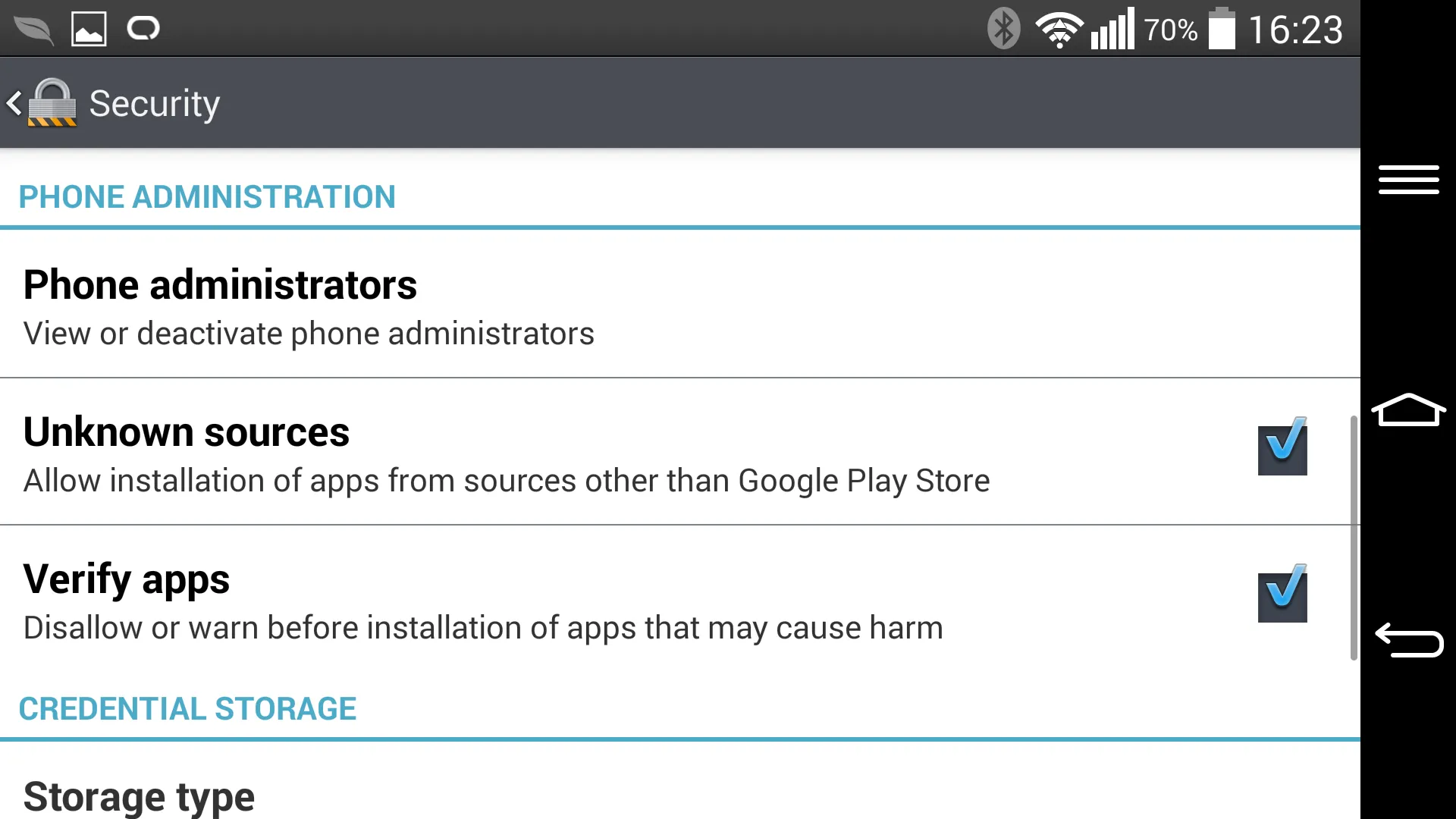 Unbekannte Quellen Android