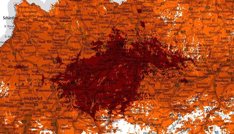 LTE im Raum Linz