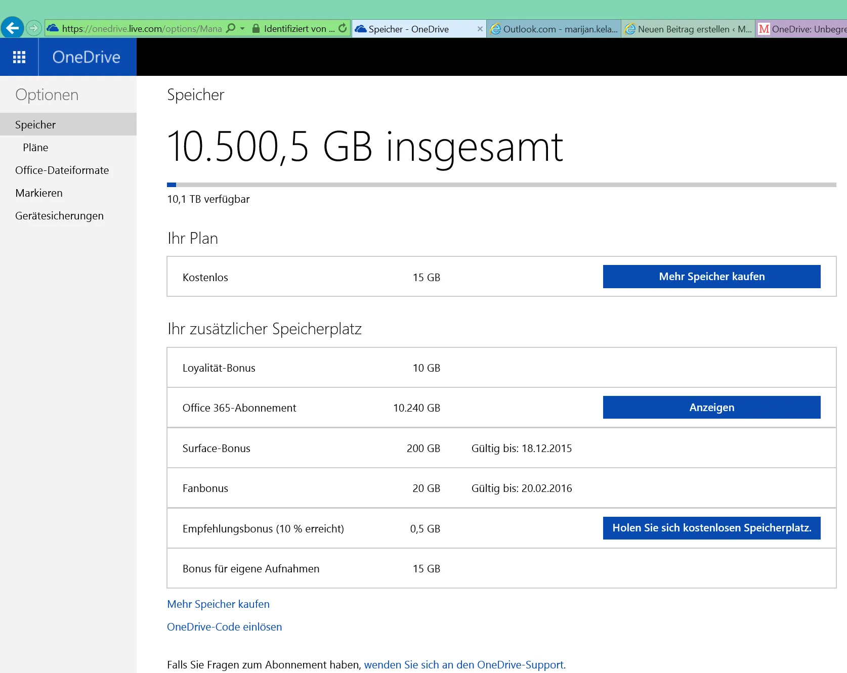 OneDrive10TB