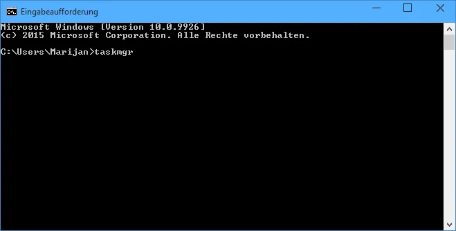Taskmanager