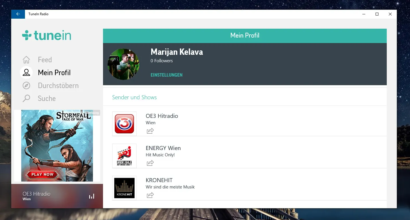 tunein