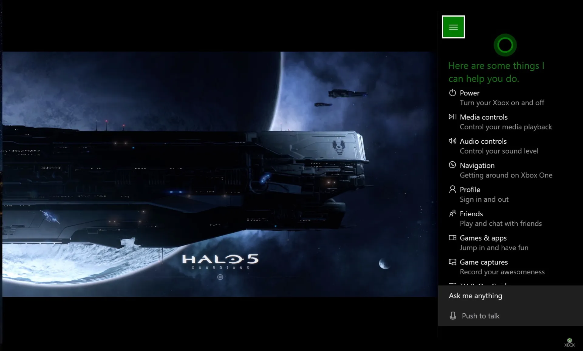 Cortana auf der Xbox One