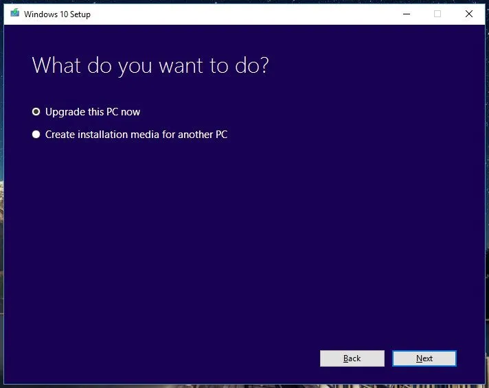 Windows 10 Setup Tool - 2