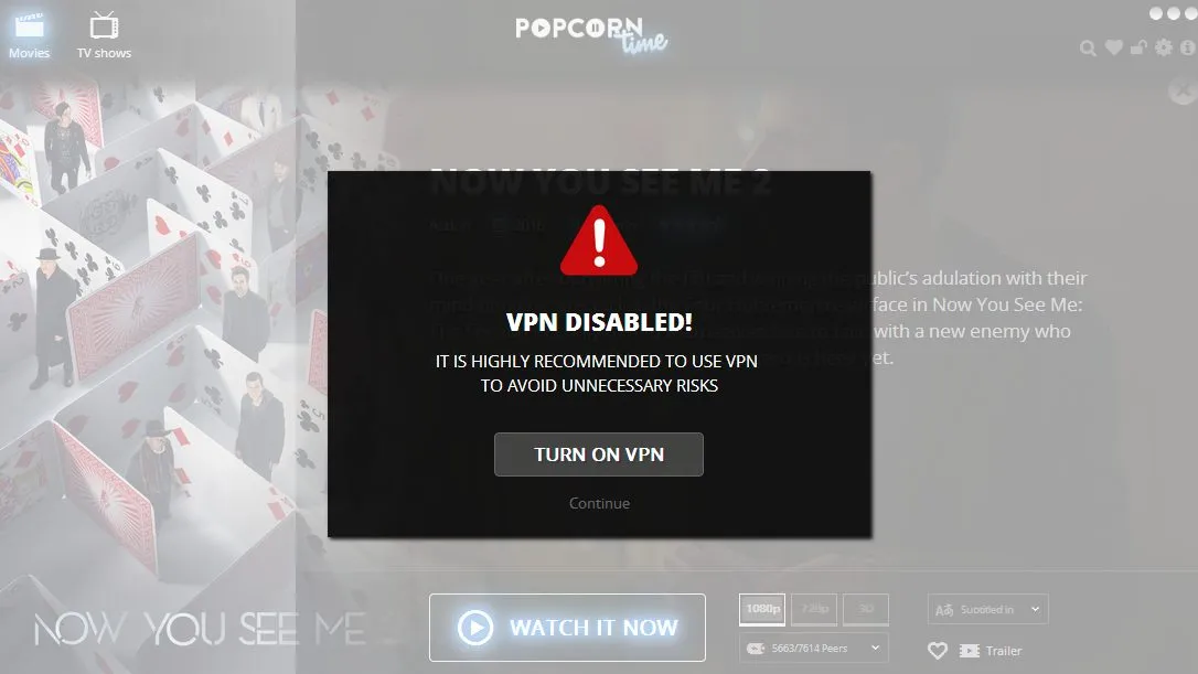 PopcornTimeVPN