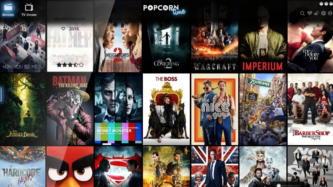 Popcorntime-auswahl
