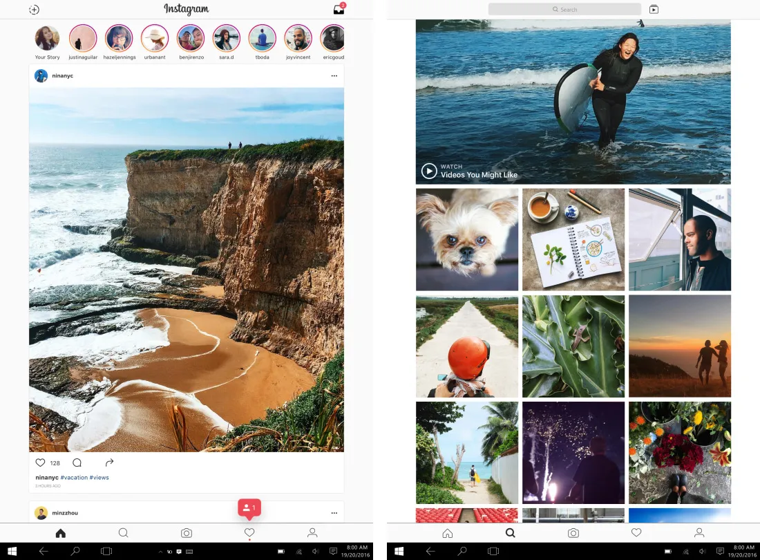 instagram-windows10