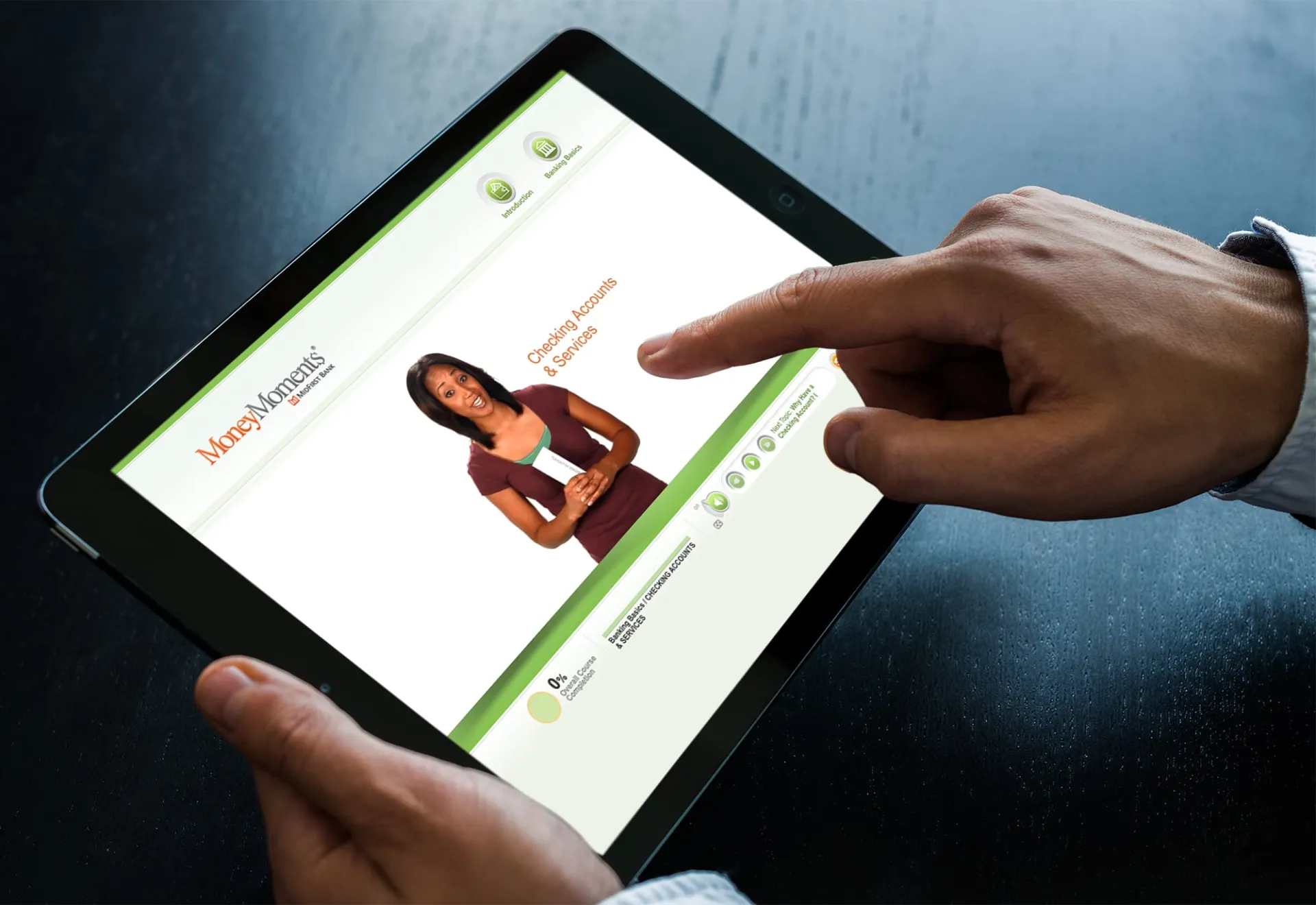 MoneyMoments Interactive Tutorial Application