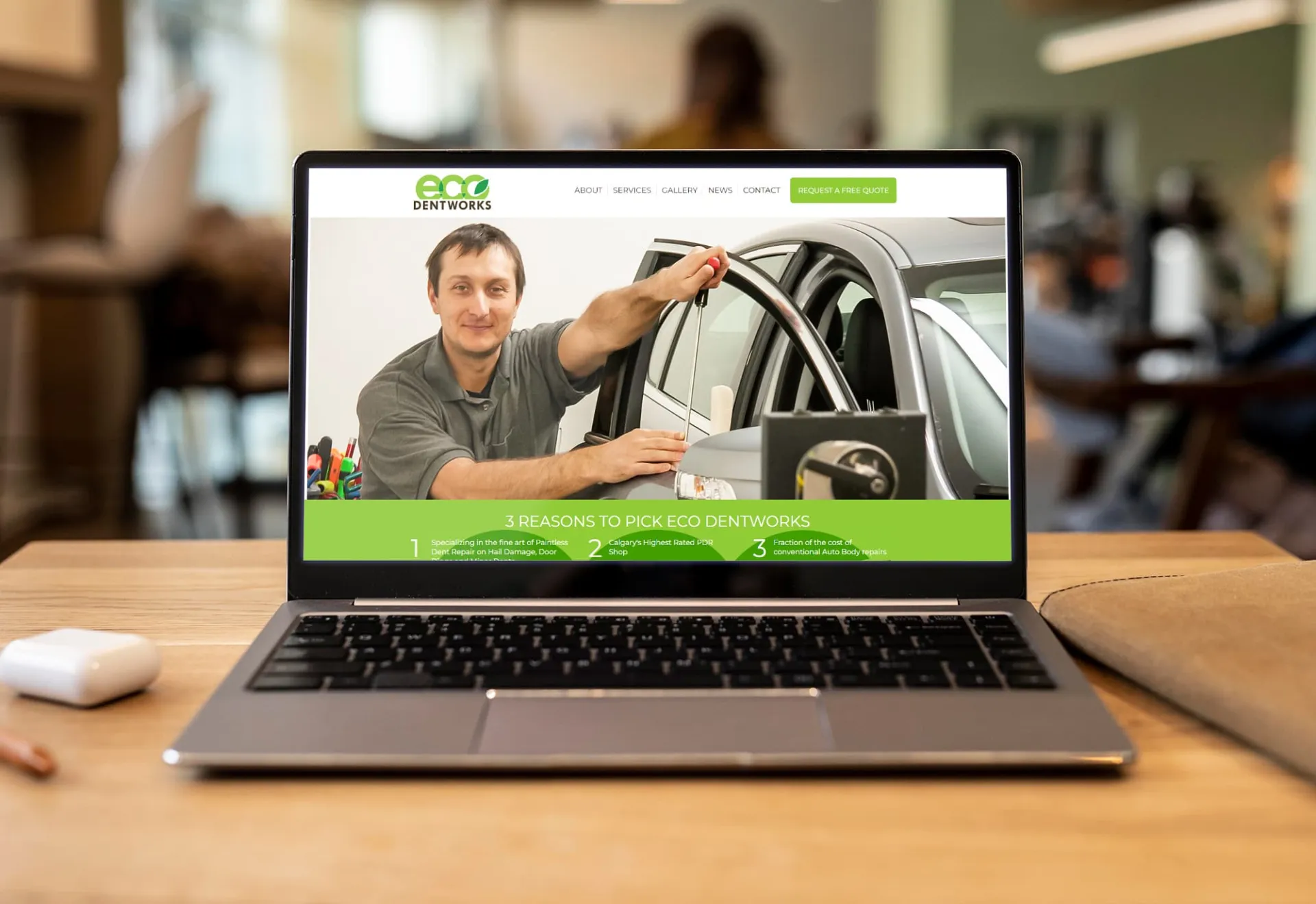 Matcha Design Puts ECO Dentworks in the Limelight