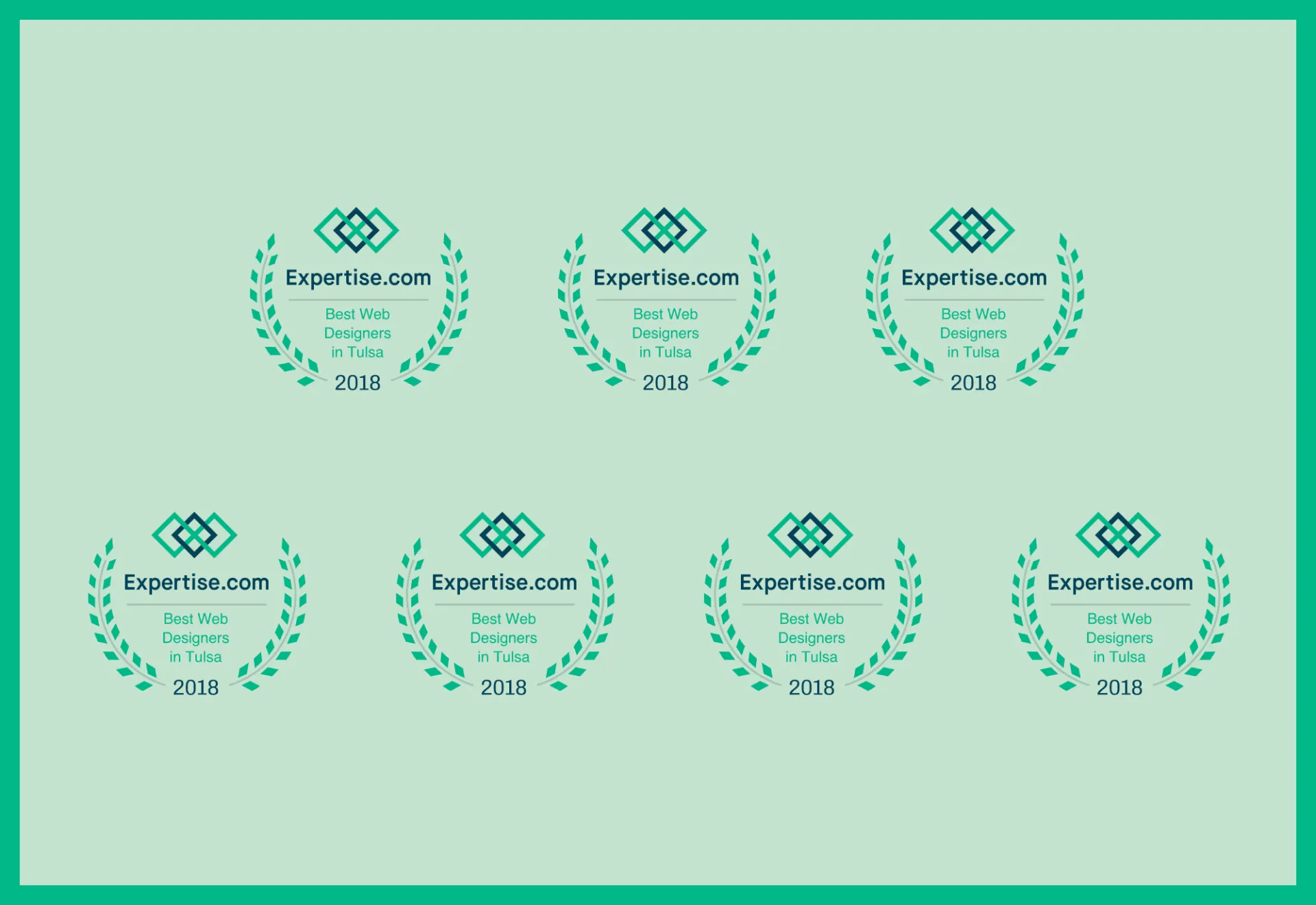 20180118 – Awards – Matcha Design Named One of Tulsa’s Top 21 Top Web Designers by Expertise