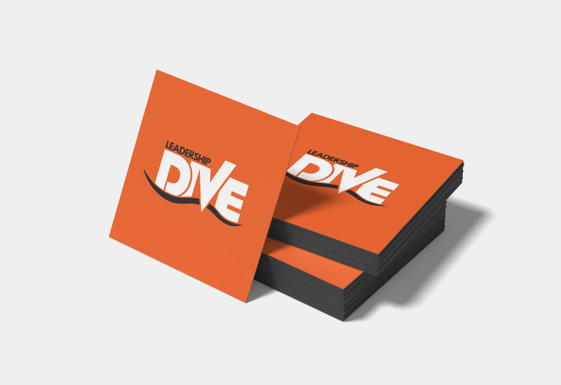 DIVE Logo Design on Card