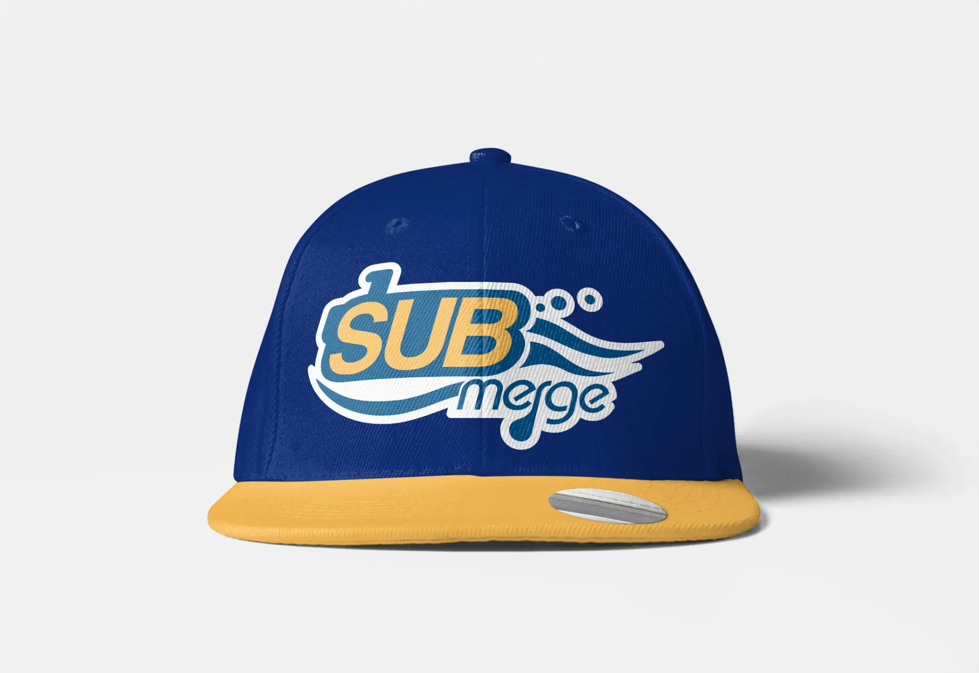 SUBmerge Logo Design on Baseball Cap