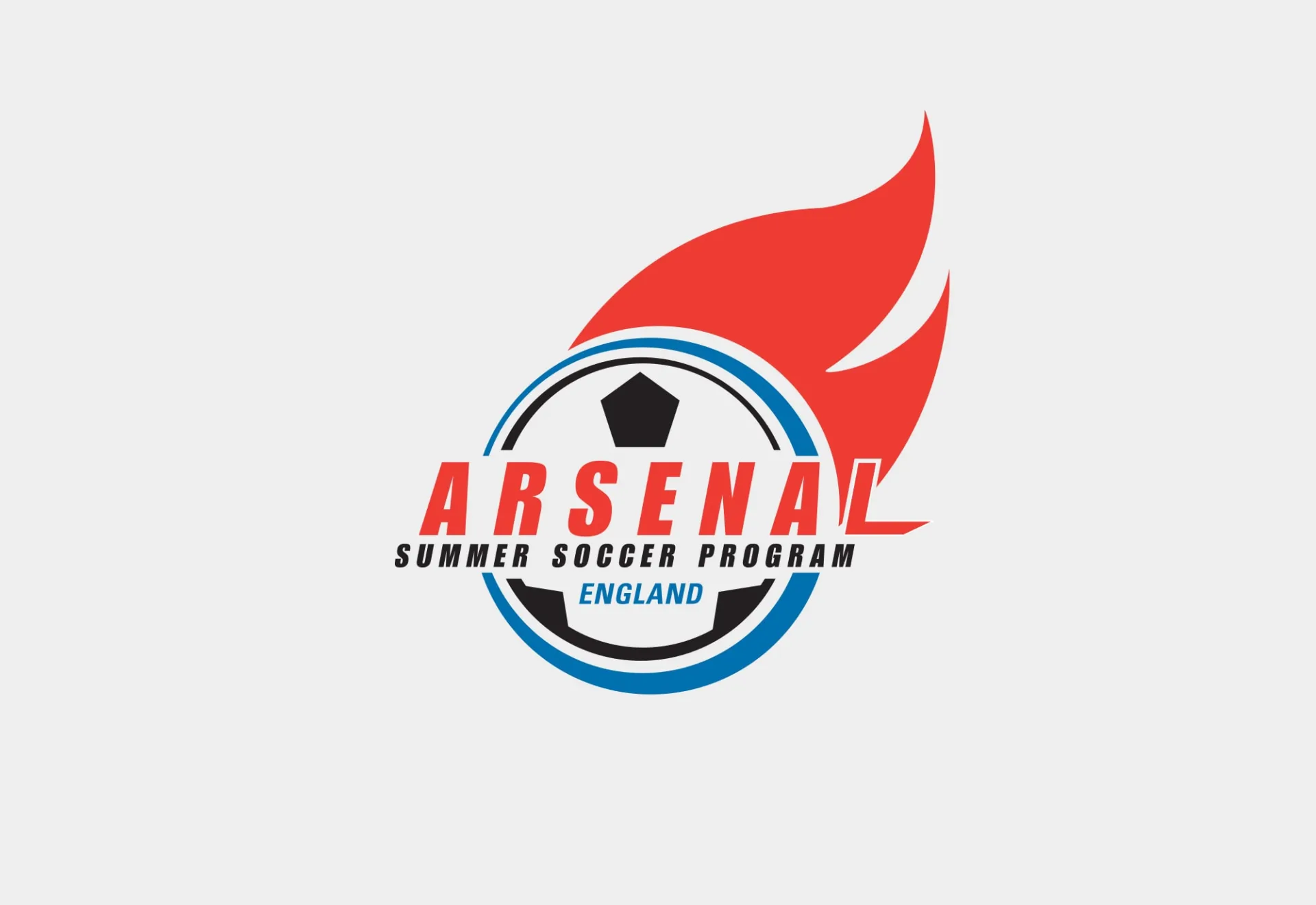 Logo Design for the Arsenal Summer Soccer Program