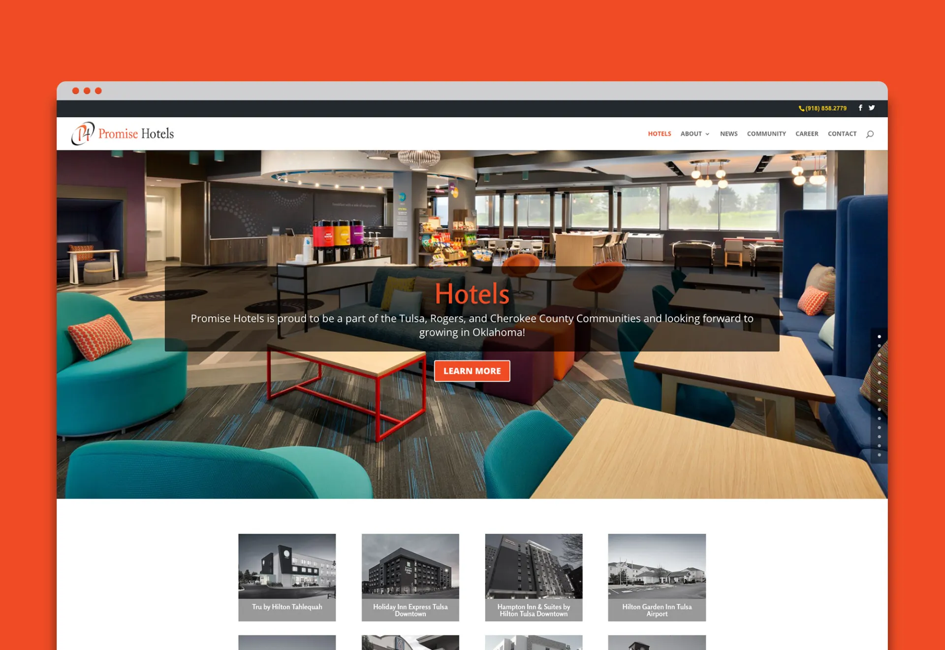 Laflin Investigative Group Website Design by Matcha Design
