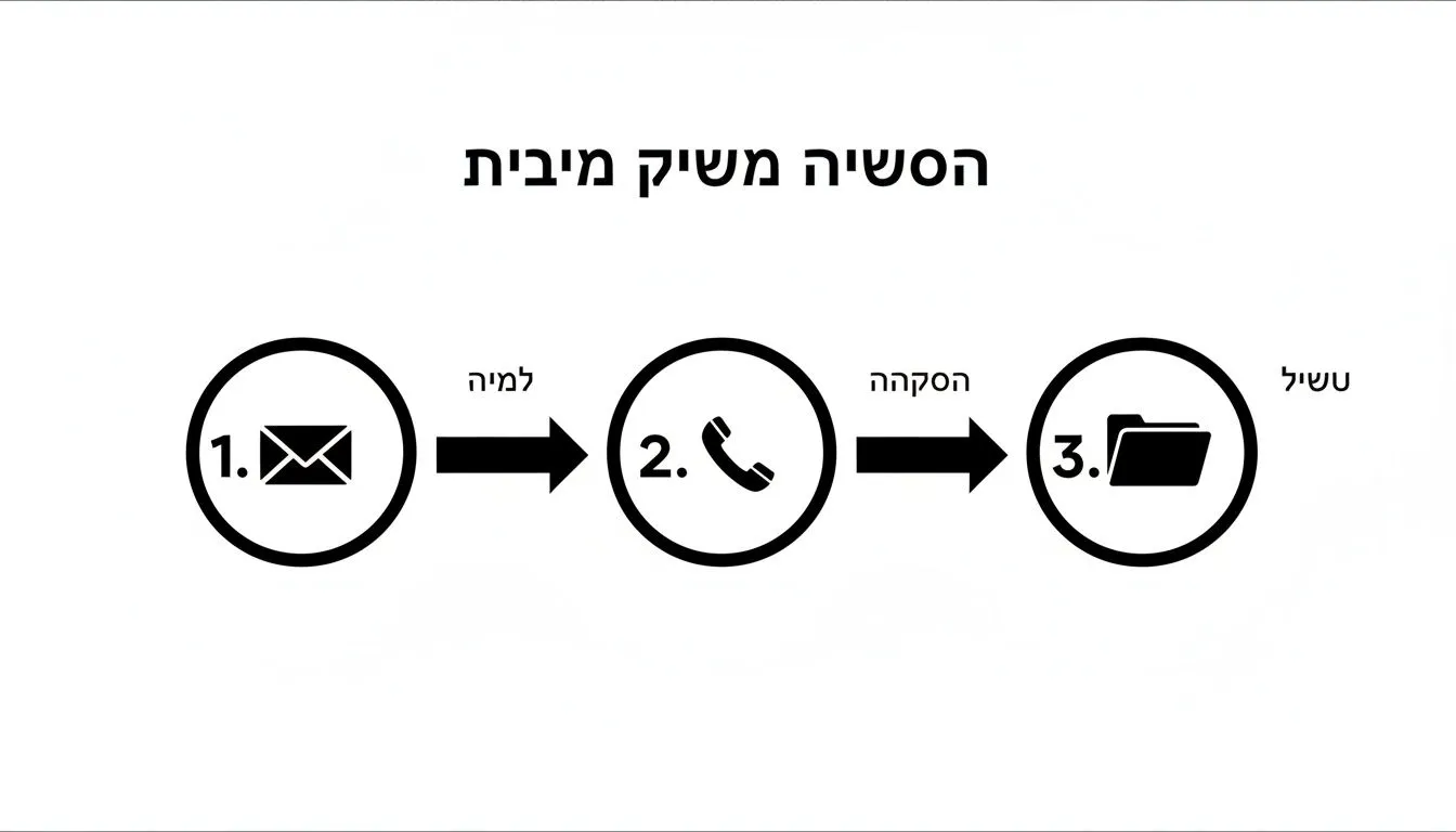 Infographic about ביטול הוראת קבע בכרטיס אשראי