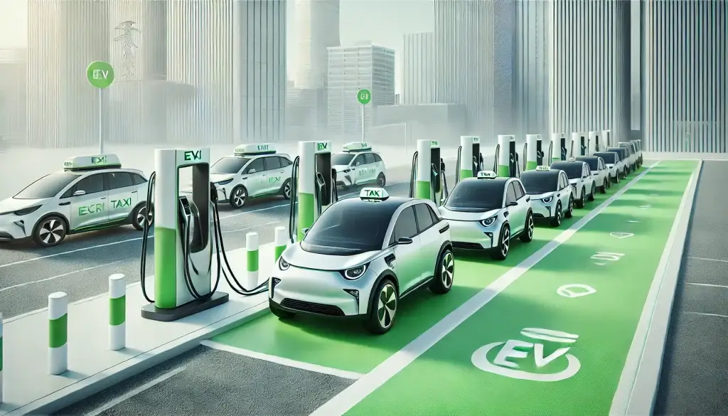 A Complete Guide to Starting an EV Taxi Booking Business Online 3 EV Taxi Charging Station