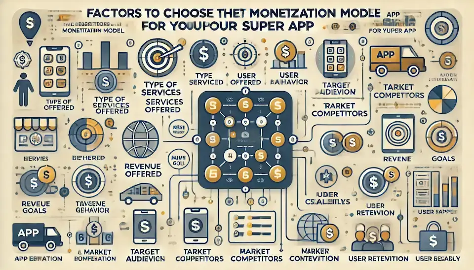 Exploring Monetization Models for Super Apps In 2025 2 Factors for Monetization Models for Super Apps