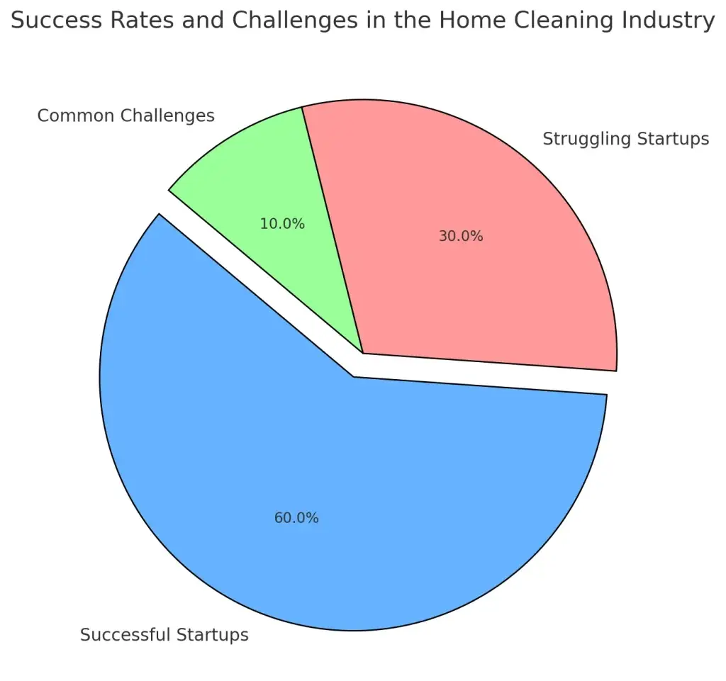 Top 10 Ideas for Home Cleaning Business Startups in 2025 1 Success Rates and Challenges in the Home Cleaning Industry