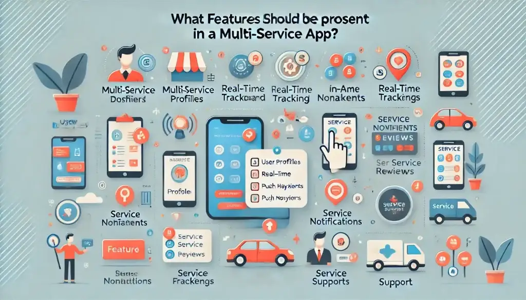 Building Multi-Service Apps from Scratch 4 List of Features Shoud be present in a Multi-Service Apps.
