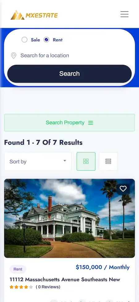 Zillow Clone 24 Search Property Display Zillow Clone Mobile app.