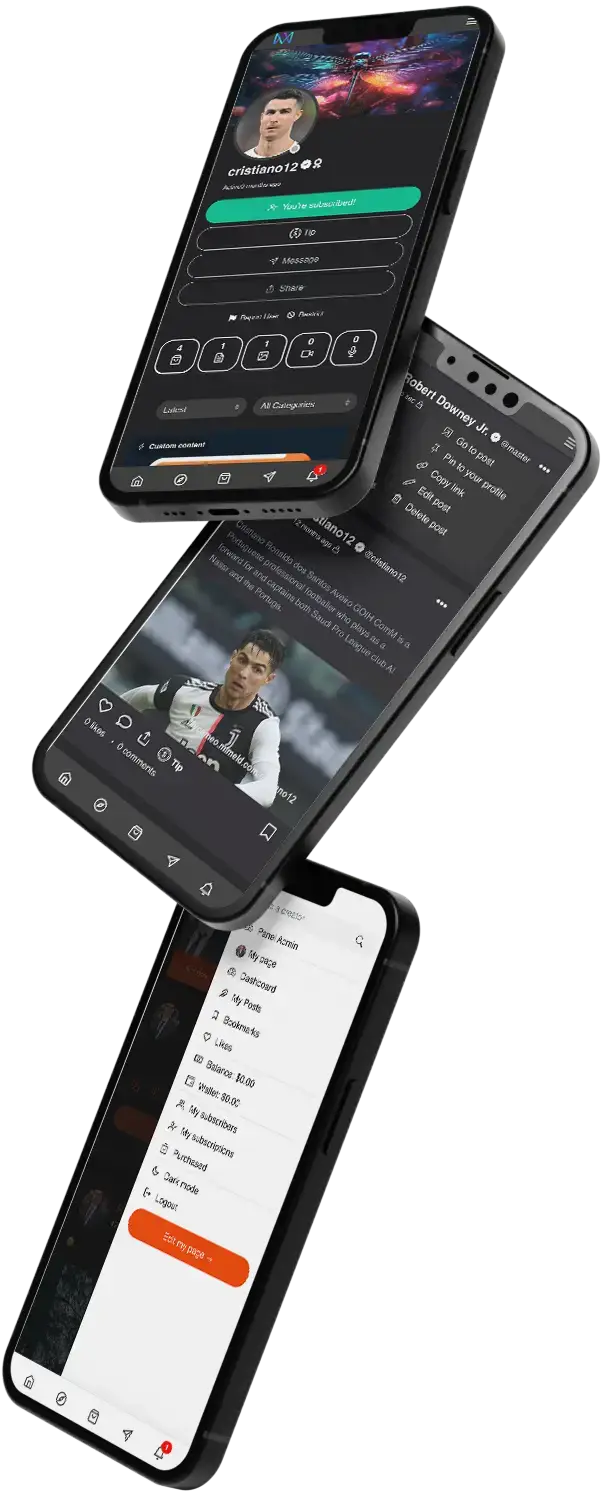 Cameo Clone 11 Cameo Clone Mobile App Triple App Screens.