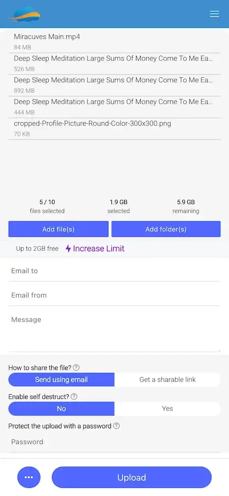 WeTransfer Clone 17 Wetransfer Clone - Upload Files & Send via Email