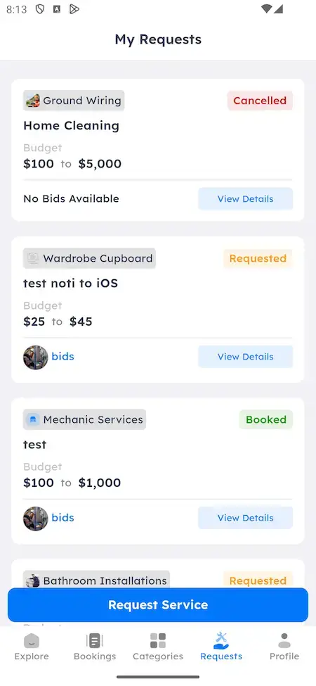 Uber for X 16 Uber for x-Inspired Mobile App Order Summary Screen