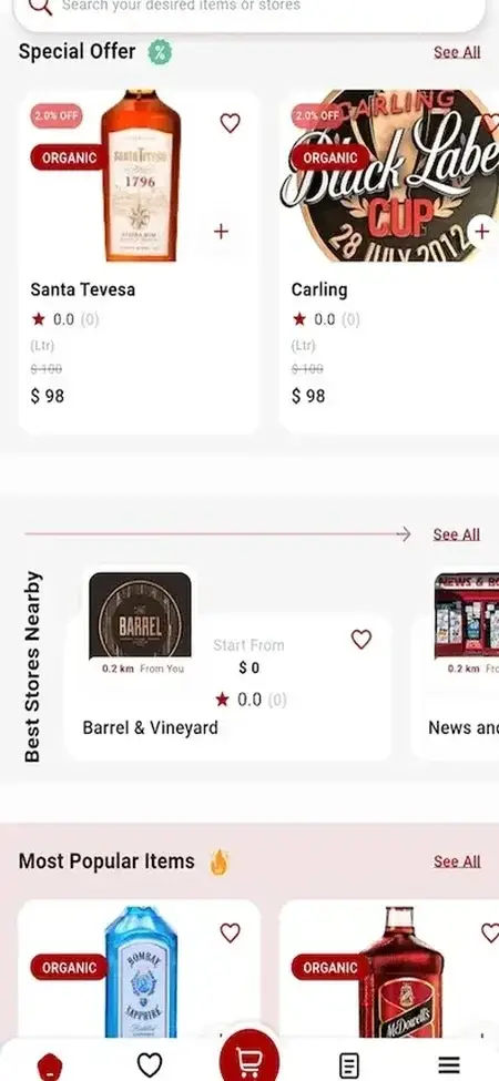 Nestor Liquor Clone 23 Nestor Liquor Clone Mobile App products Details Screen
