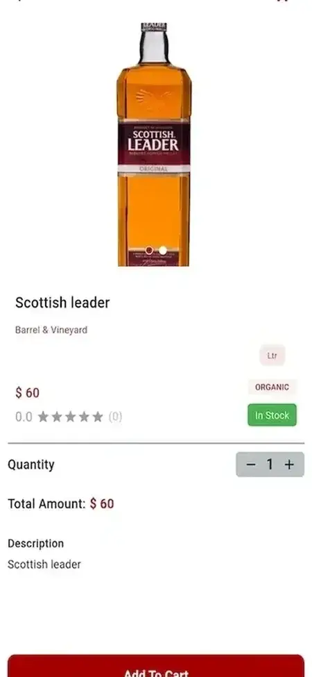 Nestor Liquor Clone 18 Nestor Liquor Clone Mobile App Order Details Screen