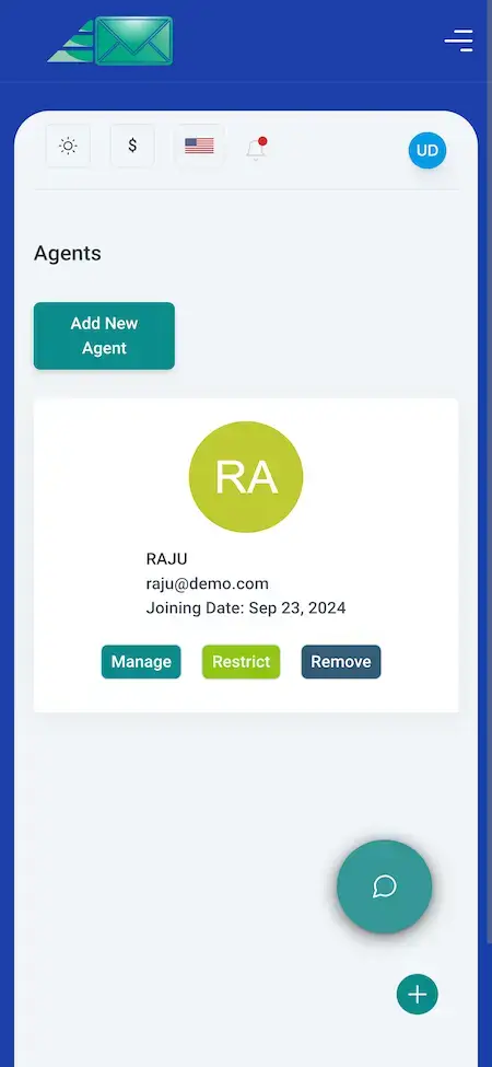 Mailchimp Clone 20 Mailchimp Inspired Mobile App Screen display user data
