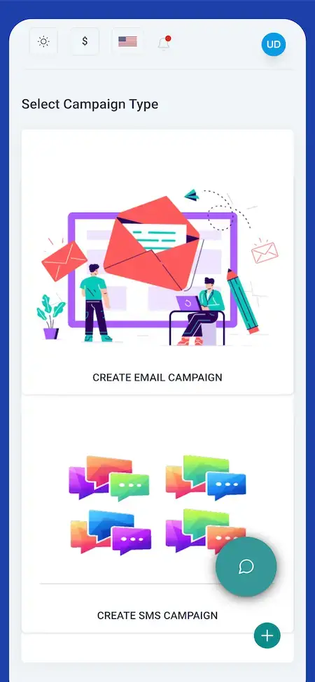 Mailchimp Clone 17 Mailchimp Inspired Mobile App Screen show campaign information