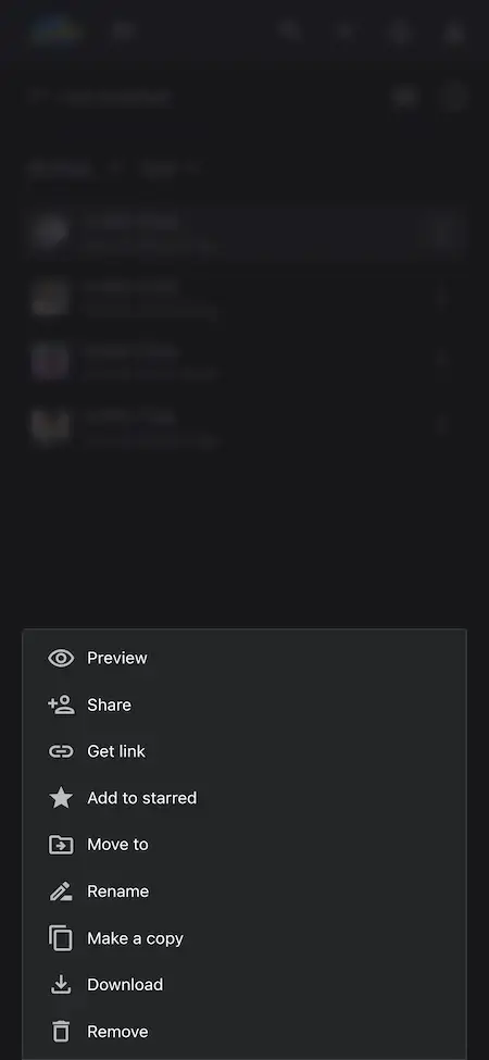 Dropbox Clone 18 File Management Options Cloud Storage App UI