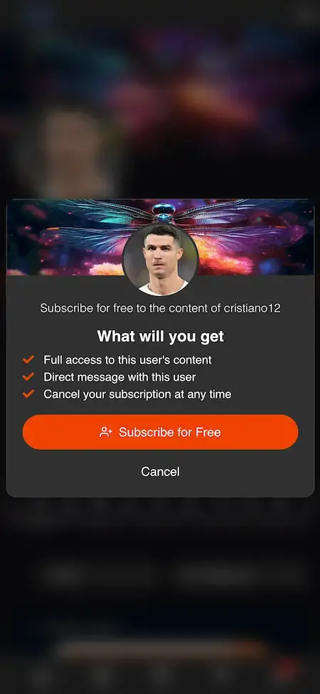 Cameo Clone 23 Cameo Clone Mobile App Subscribe For Free Screen.