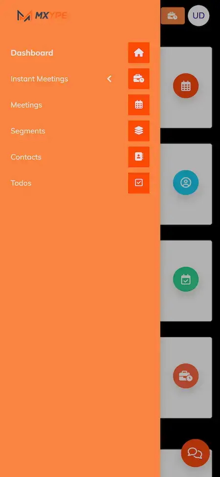 Skype Clone 18 Skype Clone Mobile App Dashboard Screen.