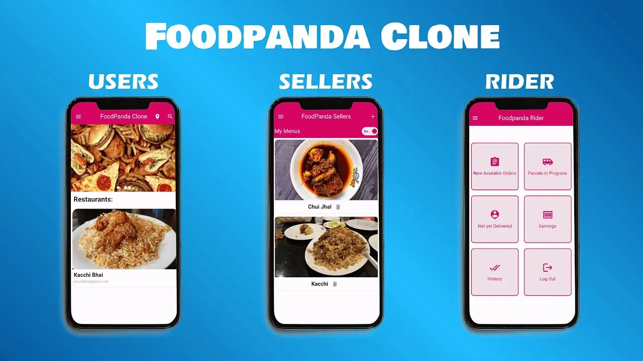 Foodpanda Clone 1 Foodpanda clone App screen main Banner