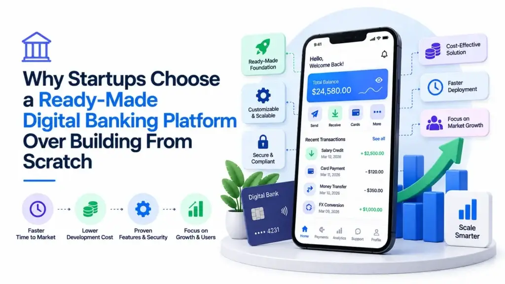 Why startups choose a ready-made digital banking platform over building from scratch