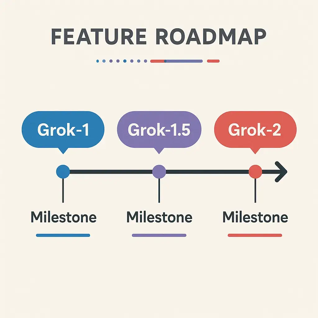 What’s Inside Grok? A Deep Dive Into the Features That Make Elon’s AI App Tick 3 Grok Feature Roadmap