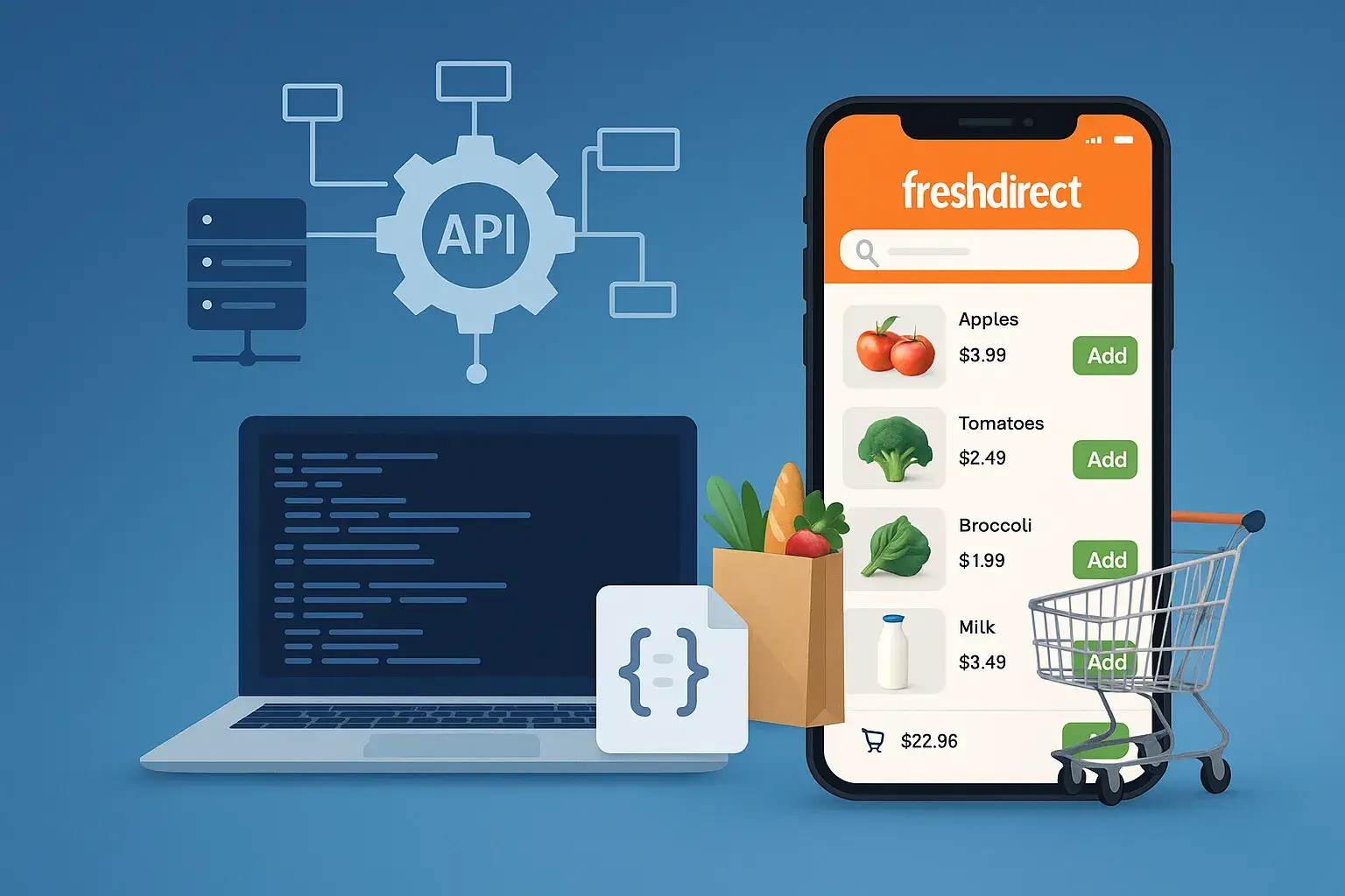 Build an app like FreshDirect Grocery App - Developer Perspective