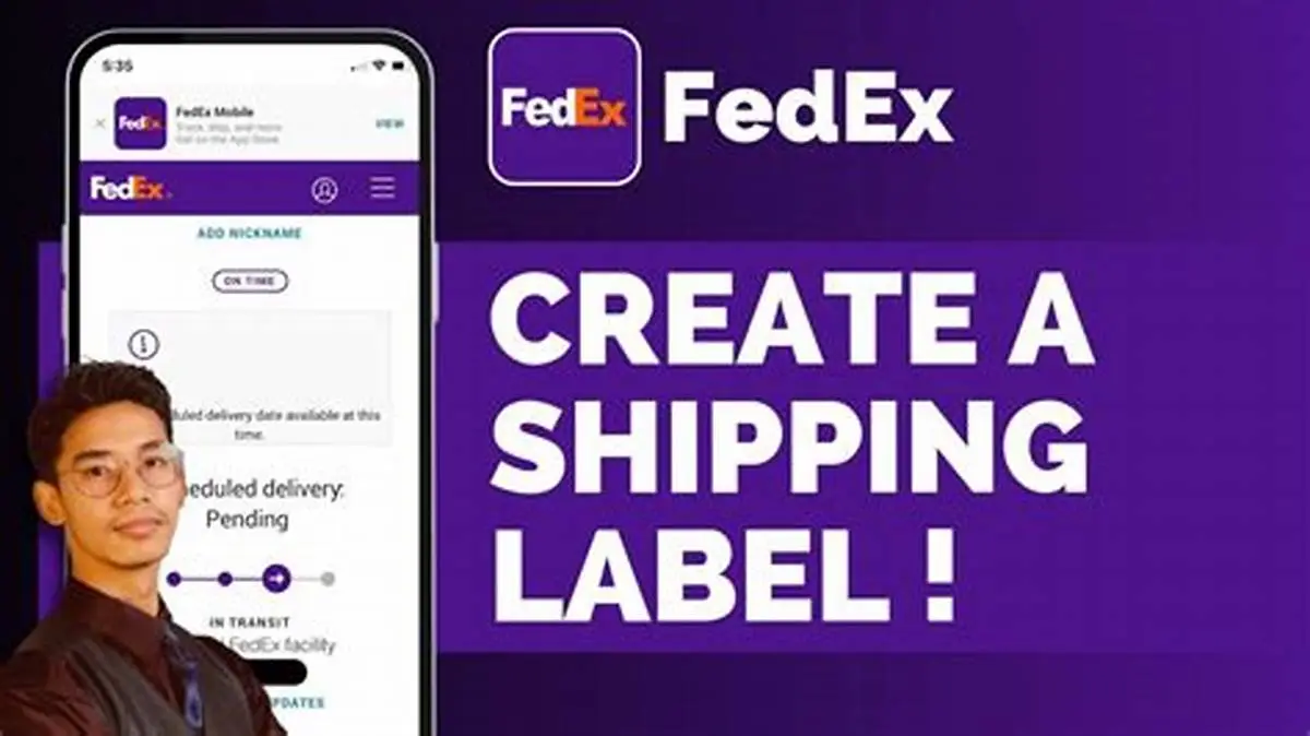 Must-Have FedEx Features for Delivery App Startups 3 FedEx Label Creator UI