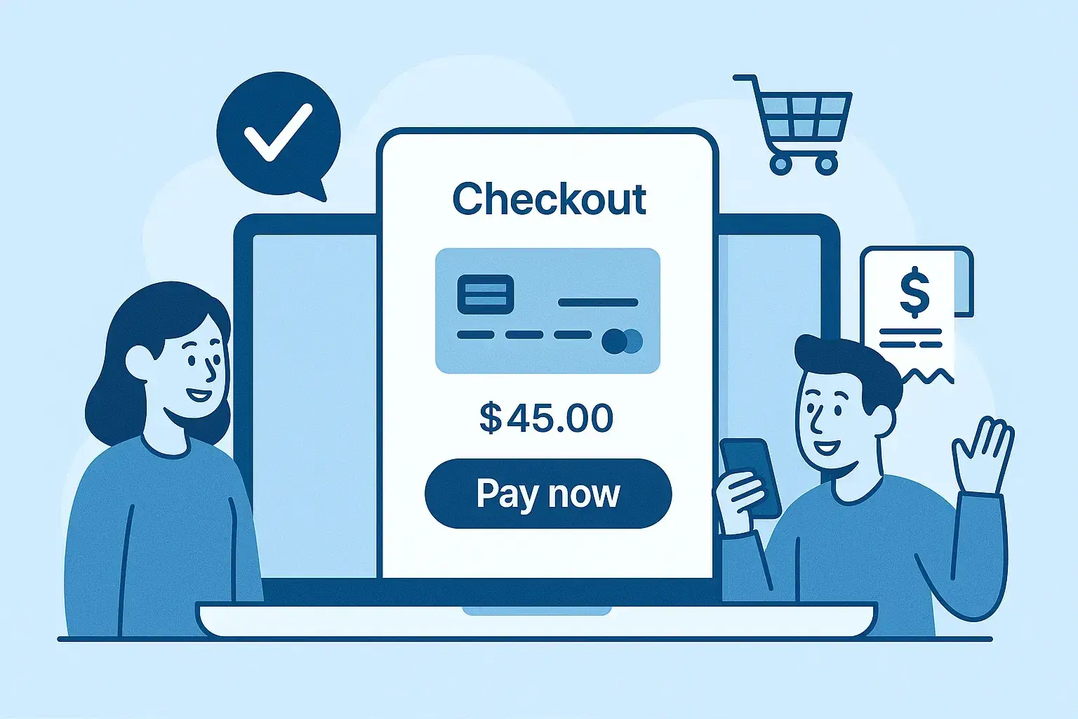 "OneCart app interface showcasing smart checkout feature with AI-based product suggestions and one-tap payment"