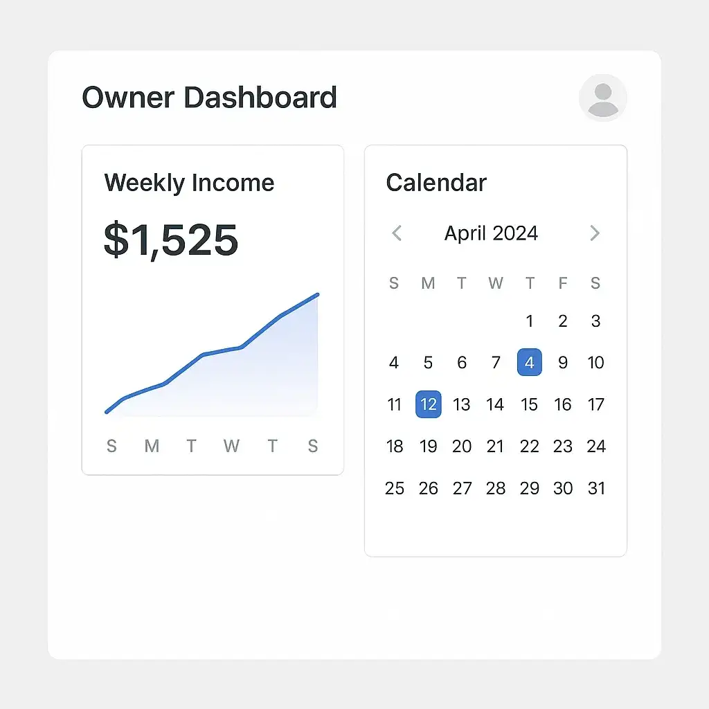 Dream Yacht Charter App Features You Need 2 Owner Dashboard Interface