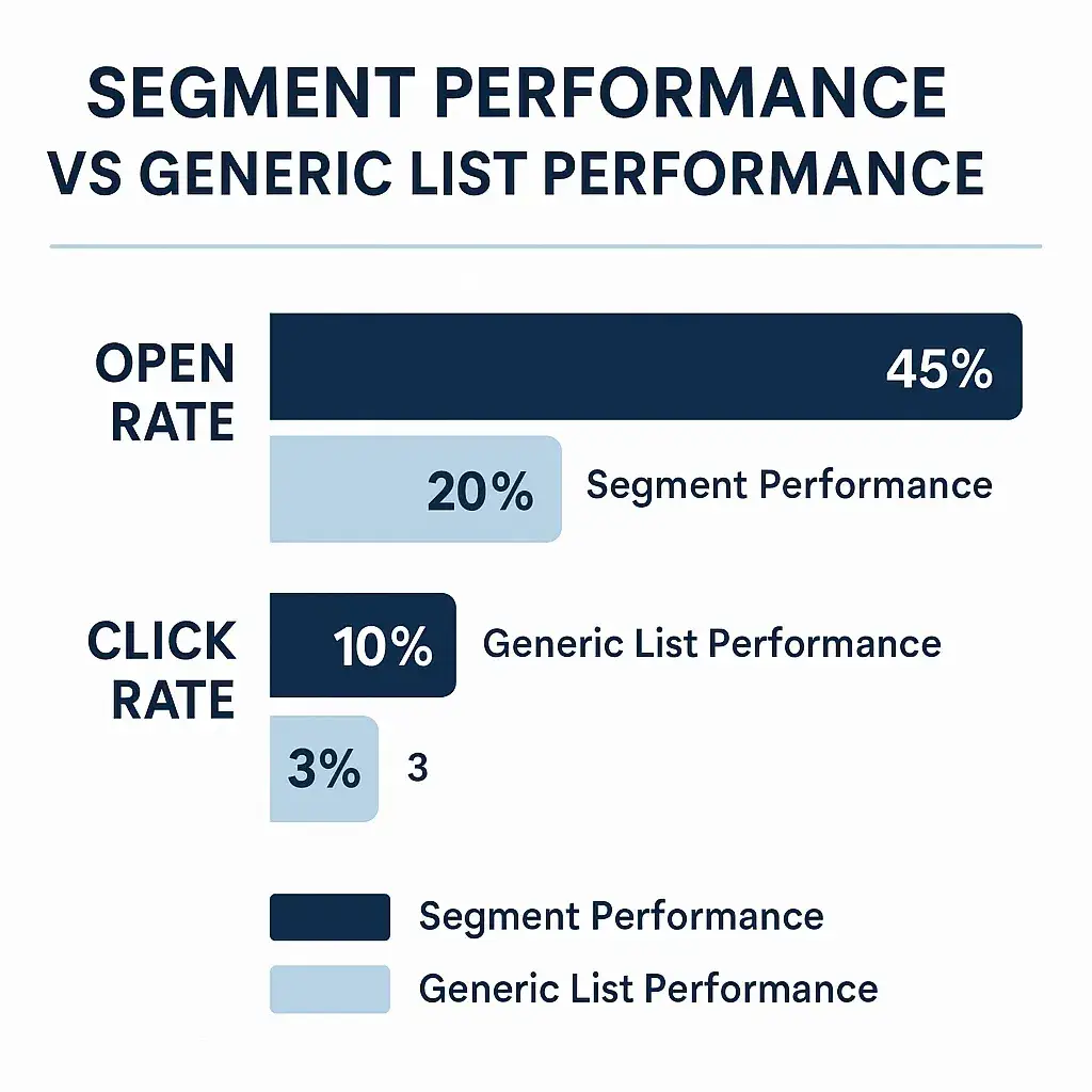 Mailchimp Features That Help Your Business Grow 2 Performance Comparison Infographic