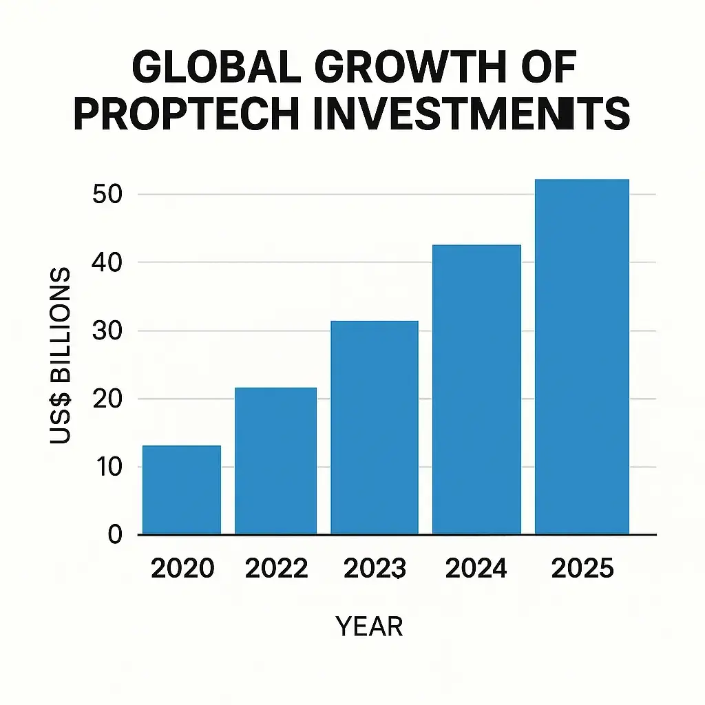 Most Profitable Real Estate Marketplace Apps to Launch in 2025 1 Proptech Investment Growth