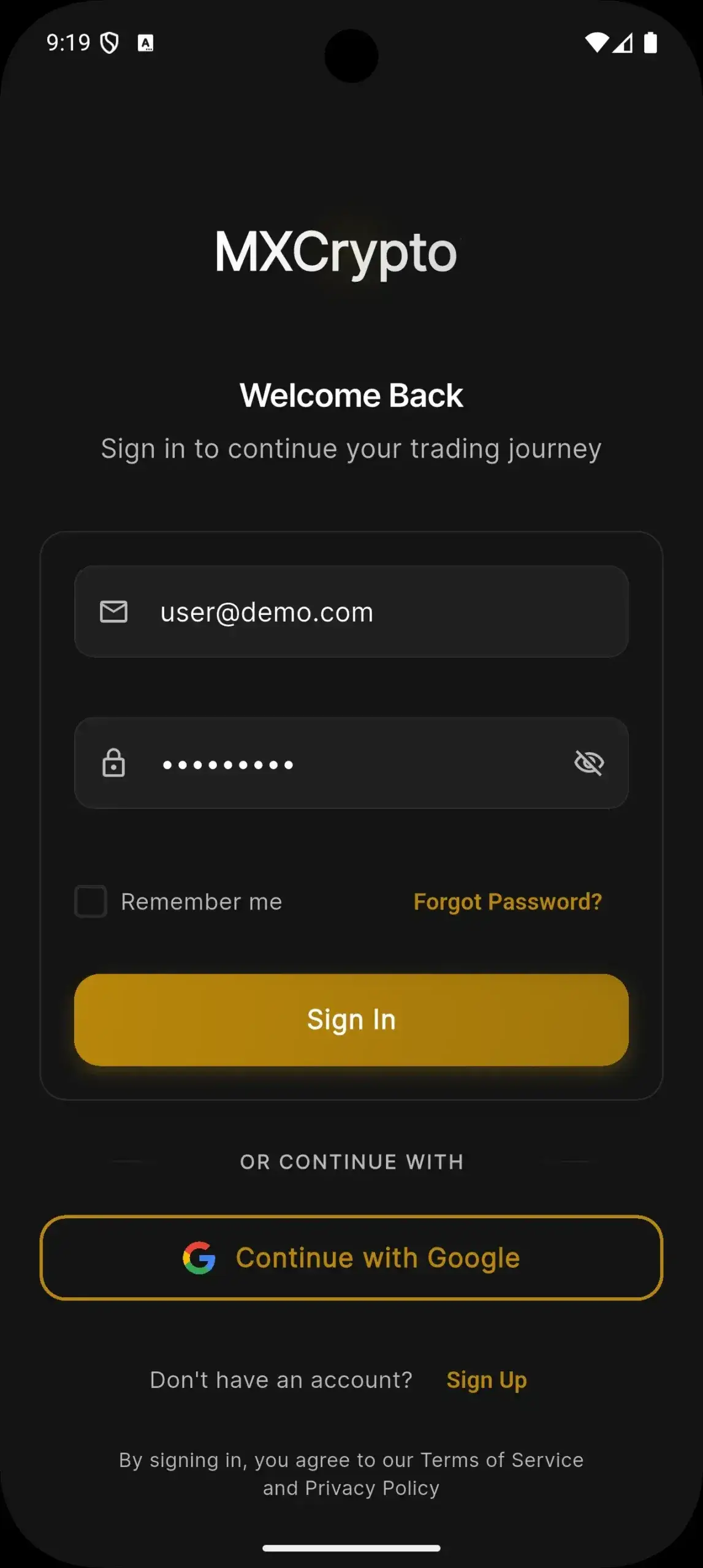 Binance Clone 24 Binance Clone App Screen 3 scaled