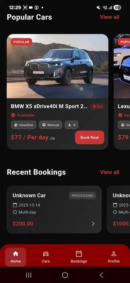 Turo Clone 25 Turo Clone App Screen 5
