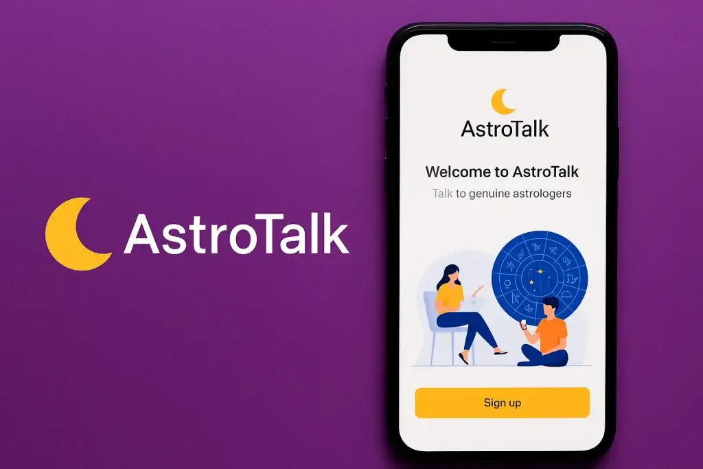 What is AstroTalk and How Does It Work? Complete Guide 2026 1 astrotalk app logo interface