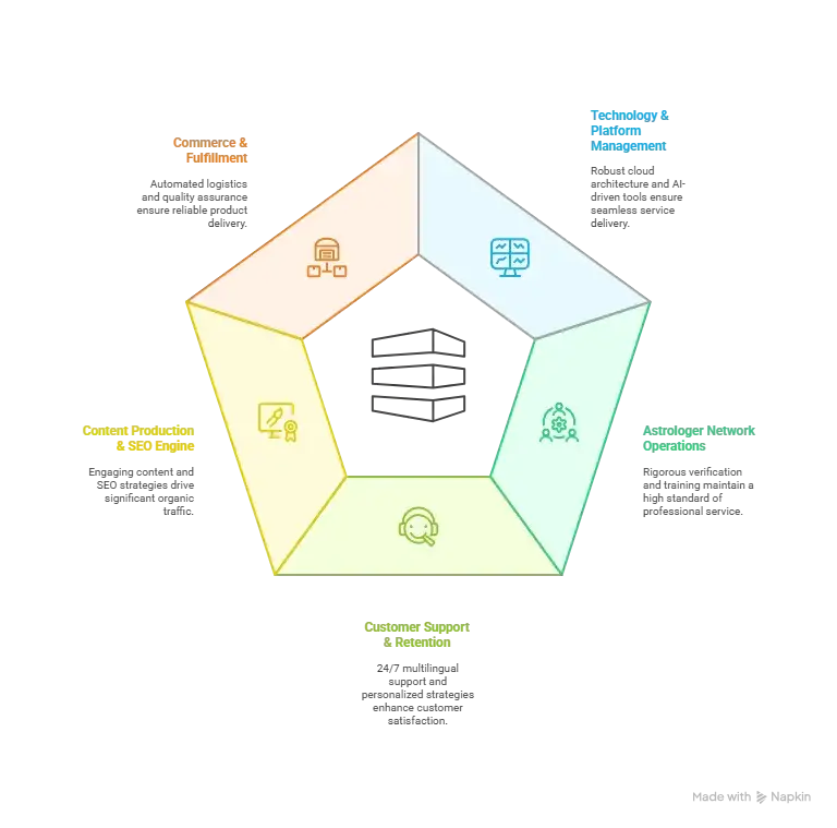Business Model of AstroSage : Revenue Model and Complete Strategyย 1 Operational Model Key Activities visual selection